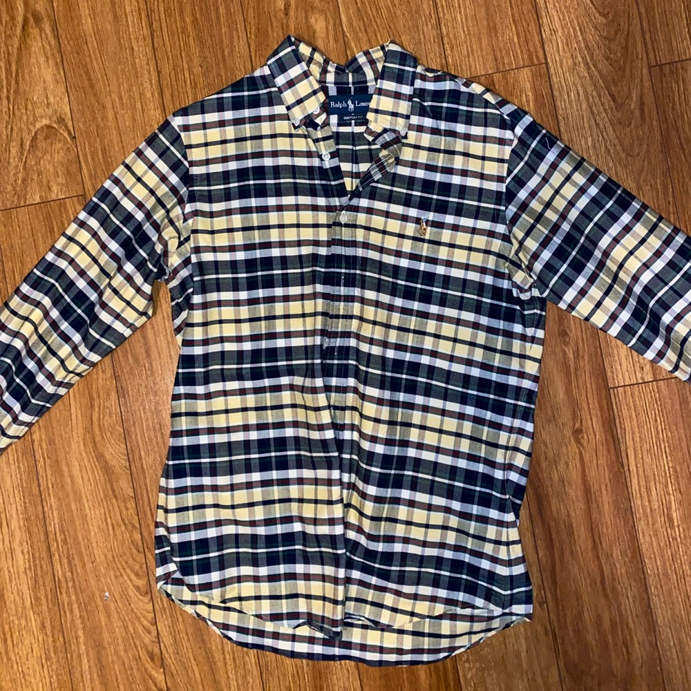 Polo Ralph Lauren Custom Fit Men's Medium Dress Shirt